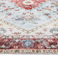 Marrakesh Washable Easy-Care Runner RED - Origins - Size: 67X200 - thumbnail 4