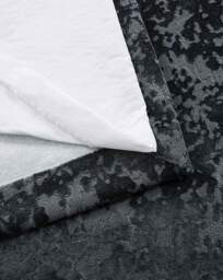 Sundour Richmond Thermal Door Curtain Charcoal - Sundour - Size: 140X213 - thumbnail 2