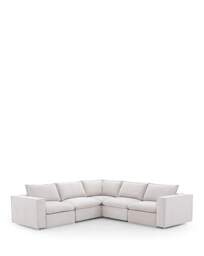 Campbell Corner Power Recliner Sofa Natural - JD Williams - thumbnail 5