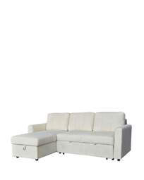 Aspire Nexis Left Corner Sofa Bed Natural - Aspire - thumbnail 2