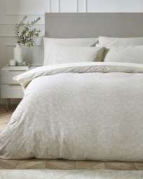 Catherine Lansfield Leaves Duvet Set Champagne - Catherine Lansfield - Size: DOUBLE - thumbnail 1