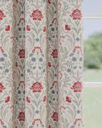 Cotswold Tape Top Curtains RED - Enhanced Living - Size: 117 x 183cm - thumbnail 3
