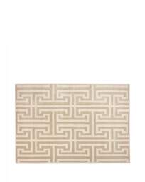 Greek Key Textured Rug Beige - Origins - Size: 80X150 - thumbnail 4