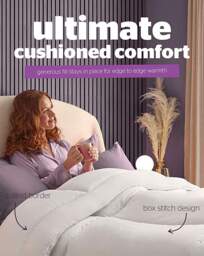 Silentnight Deep Sleep 10.5tog Duvet White - Silentnight - Size: S KING - thumbnail 5