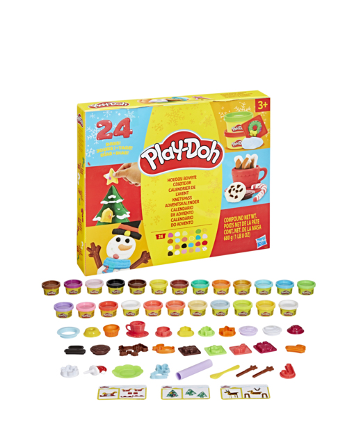 Play-Doh Holiday Advent Calendar, 24 Day - Play-Doh - image 1