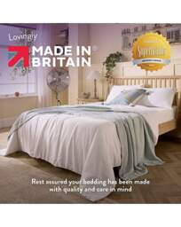 Slumberdown Summer Nights 7.5 Tog Duvet White - Slumberdown - Size: KING - thumbnail 4