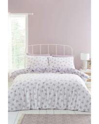 CL Isadora Floral Duvet Set Lilac - Catherine Lansfield - Size: SINGLE - thumbnail 3