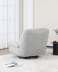 Clitheroe Recliner Swivel Chair Grey - thumbnail 3