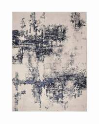 Dusk Vintage Effect Rug Navy - Homemaker - Size: 140X200 - thumbnail 4
