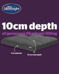 Silentnight Deep Sleep Mattress Topper Charcoal - Silentnight - Size: KING - thumbnail 2