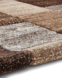 Think Rugs Block Colour Brooklyn Rug Beige/Grey - Think Rugs - Size: 200X290 - thumbnail 2