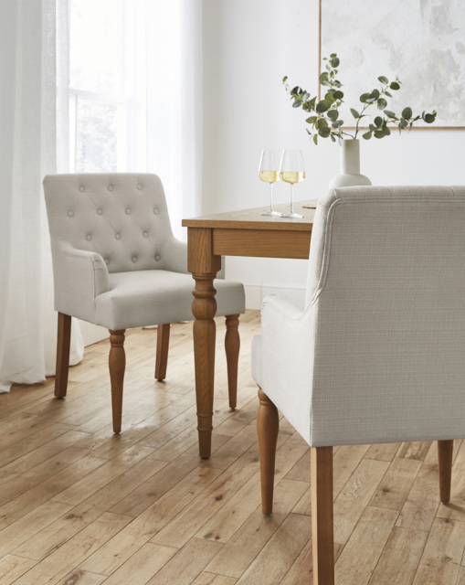 Julipa Mae Pair of Dining Chairs Natural - Julipa - image 1