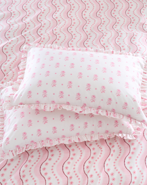 Cath Kidston Spitalfield Pillowcase Pink - Cath Kidston - Size: PAIR - image 1