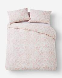 Julipa Toile Print Duvet Cover Set White/Pink - Julipa - Size: DOUBLE - thumbnail 4
