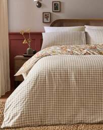 D & D Orchard Pears Duvet Cover Set Natural - Dreams & Drapes - Size: SINGLE - thumbnail 2