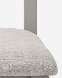 Julipa Ashford Pair of Dining Chairs Grey - Julipa - thumbnail 4