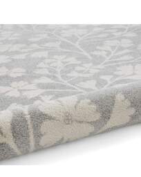 Catherine Lansfield Grace Floral Rug Grey - Catherine Lansfield - Size: 80X150 - thumbnail 4