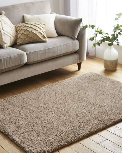 My Lux Washable Shaggy Cosy Rug Stone - Origins - Size: 80X120 - image 1