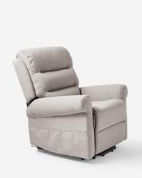 Brockton Fabric Recliner Armchair Charcoal - thumbnail 5