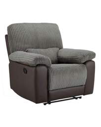 Harlow Recliner Chair Charcoal - JD Williams - thumbnail 1