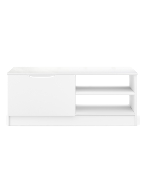 Sorrento Assembled Gloss Coffee Table White - One Call - image 1