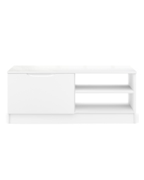 Sorrento Assembled Gloss Coffee Table White - One Call - thumbnail 1