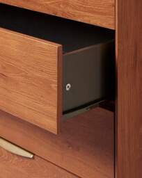 Westcote Small Chest of Drawers Walnut - JD Williams - thumbnail 3