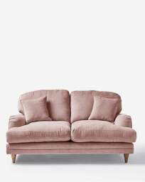 Azra Chenille 2 Seater Sofa Blush - JD Williams - thumbnail 2