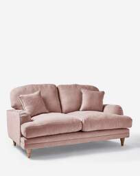 Azra Chenille 2 Seater Sofa Blush - JD Williams - thumbnail 3