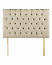 Silentnight Romano Fabric Headboard- Fab Sandstone - Silentnight - Size: DOUBLE - thumbnail 1