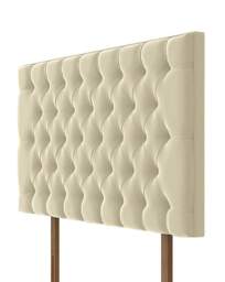 Silentnight Romano Fabric Headboard- Fab Sandstone - Silentnight - Size: DOUBLE - thumbnail 3