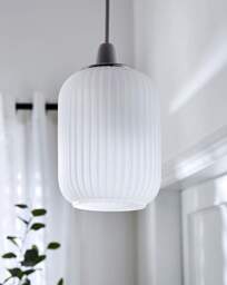 Frosted Glass Easy Fit Shade White - Searchlight - thumbnail 2