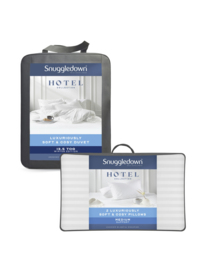 Snuggledown 13.5 Duvet+2 Medium Pillows White - Snuggledown - Size: SINGLE