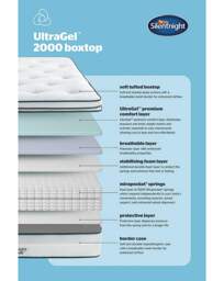 Silentnight UltraGel 2000 Pocket Mattres - Silentnight - Size: S KING - thumbnail 4