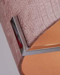 Harley Blush Velvet Ceiling Fitting Blush - Searchlight - thumbnail 4