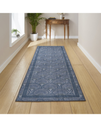 Catherine Lansfield Peacock Runner Blue - Catherine Lansfield - Size: 61x170