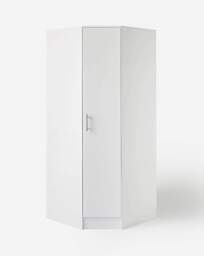 Dakota Corner Wardrobe White - At Home Collection - thumbnail 3