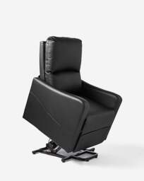 Lincoln Faux Leather Recliner Black - JD Williams - thumbnail 5