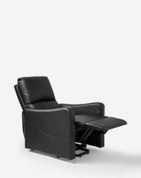 Lincoln Faux Leather Recliner Black - JD Williams - thumbnail 3