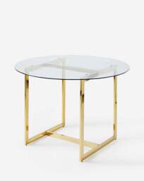 Joanna Hope Fallon 4 Seater Dining Table Gold - Joanna Hope - thumbnail 2