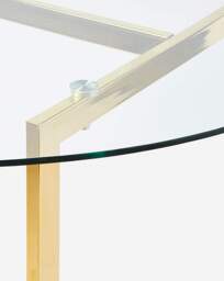 Joanna Hope Fallon 4 Seater Dining Table Gold - Joanna Hope - thumbnail 3