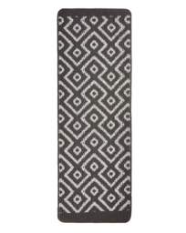 Geo Stain Resistant Cosy Runner Charcoal - Origins - Size: 65X200 - thumbnail 2