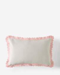 Ivy Floral Embroidered Boudoir Cushion Multi - JD Williams - Size: 30X50 - thumbnail 3