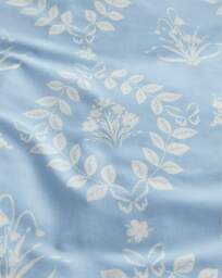 Julipa Stamp Trail Floral Duvet Set Blue - Julipa - Size: DOUBLE - thumbnail 3