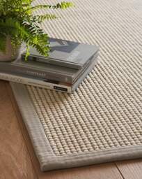 Sisal Boucle Rug Light Grey - Origins - Size: 160X230 - thumbnail 5