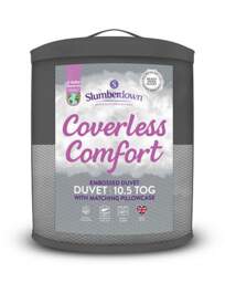 Slumberdown Waffle Coverless Duvet Charcoal/Grey - Slumberdown - Size: SINGLE
