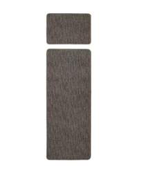 Stripe Utility Runner & Doormat Set Taupe - Homemaker - Size: 57X150 - thumbnail 3