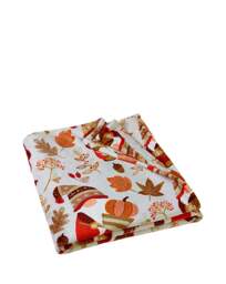 Catherine Lansfield Woodland Gonks Throw Natural - Catherine Lansfield - Size: 130X170 - thumbnail 2