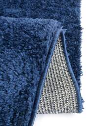 Snug Plain Shaggy Cosy Rug Navy - Homemaker - Size: 200X290 - thumbnail 4