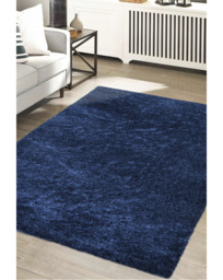 Snug Plain Shaggy Cosy Rug Navy - Homemaker - Size: 200X290 - thumbnail 1